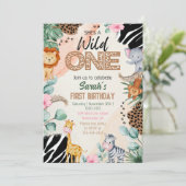 Invitation Wild One (Debout devant)