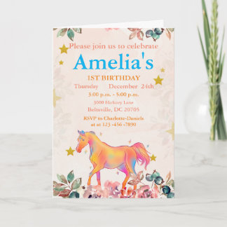 Invitation Wild One 1er anniversaire