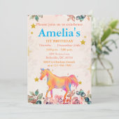 Invitation Wild One 1er anniversaire (Debout devant)