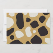 Invitation Wild One 1st Birthday Boy Safari Photo (Dos)