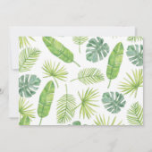 Invitation Wild One Animals Safari 1st Birthday Photo (Dos)