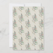 Invitation Wild ONE Baby tourne UN renard un anniversaire de (Dos)