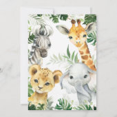 Invitation Wild One Birthday Boy (Dos)