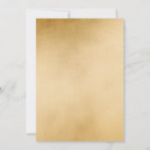 Invitation Wild One Black & Gold Boy 1er Birthday Photo (Dos)