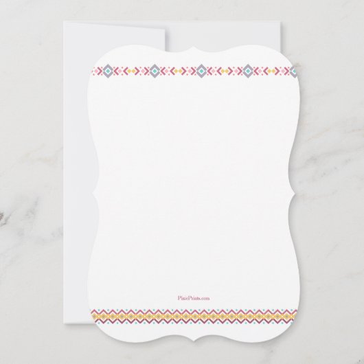 Invitation Wild One Boho Style (Dos)