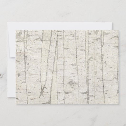 Invitation Wild One Bois animaux filles 1ère photo d'annivers (Dos)