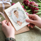 Invitation Wild One Cute Forest Animaux 1er anniversaire