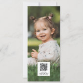 Invitation Wild One Cute Koala 1er Anniversaire Photo Animal (Dos)