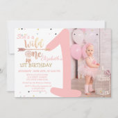 Invitation Wild One, Flèches, Dream Catcher Votre Photo Anniv (Devant)