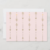 Invitation Wild One, Flèches, Dream Catcher Votre Photo Anniv (Dos)