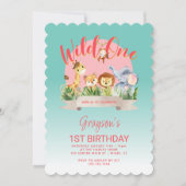 Invitation Wild One Florida Style 1er anniversaire (Devant)