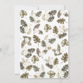 Invitation Wild One Jungle Animals 1st Birthday Party (Dos)