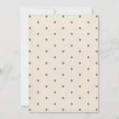 Invitation Wild One Jungle Giraffe 1er anniversaire (Dos)