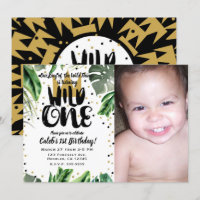 Wild One King of Things Crown 1st Birthday Party