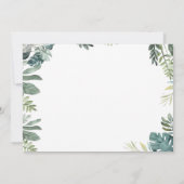 Invitation Wild One Safari Animals Boy Birthday Party Photo (Dos)