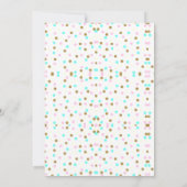 Invitation Wild One Safari Animaux Baby shower garçon (Dos)