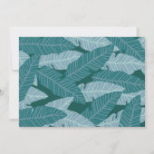 Invitation Wild One Safari Animaux garçon Photo 1er anniversa (Dos)