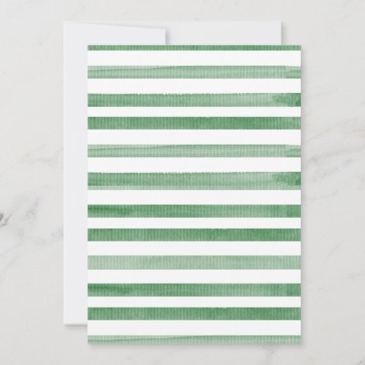 Invitation Wild One Safari Animaux Verdure Baby shower Garçon (Dos)