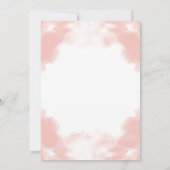 Invitation Wild One Safari Animaux Verdure Fille Baby shower (Dos)