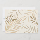 Invitation Wild One Safari girafe moderne photo 1er anniversa (Dos)