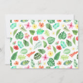 Invitation Wild One Safari photo Anniversaire (Dos)