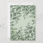 Invitation Wild One Safari Woodland 1er anniversaire Invitati (Dos)