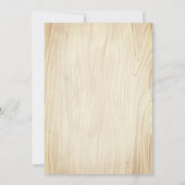 Invitation Wild One Tropical Pluie Forest (Dos)