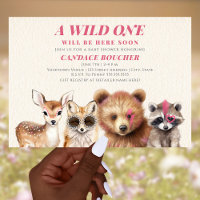 Wild One Woodland Animaux Festival Baby shower