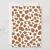 Invitation Wild West Baby shower Rodeo Boy (Dos)