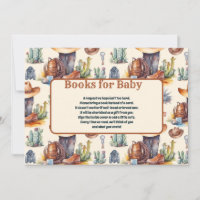 Wild West Cowboy Baby showers Livres pour bébé