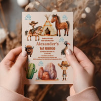 Wild West Cowboy Country Western Anniversaire Part