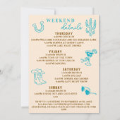 Invitation Wild Wild Wife 4 Jours Itinéraire Bachelorette Par (Dos)