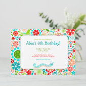 Invitation Wild World Cute Bugs Party (Debout devant)