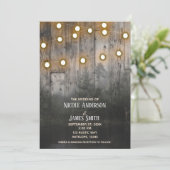 Invitation Wilderness Lake Pine Trees Forêt Bois et lumières (Debout devant)