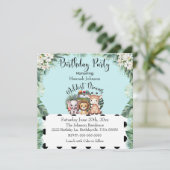 Invitation Wilders Dreams Safari Aventure Anniversaire (Debout devant)