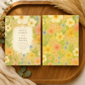 Invitation Wildflower Botanical Garden Floral Wedding