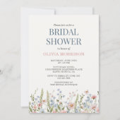 Invitation Wildflower Bridal Shower (Devant)