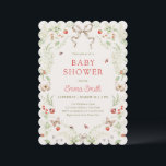 Invitation Wildflower Gender Neutral Baby Shower<br><div class="desc">Wildflower Gender Neutral Baby Shower Invitation. Matching items available.</div>