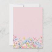 Invitation Wildflower Girl Baby Shower (Dos)