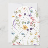 Invitation Wildflower Wild Flower Floral Garden Wedding (Dos)