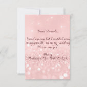 Invitation Will Bridesmaid Parties scintillant Diamond robe V (Dos)