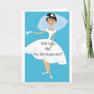 Invitation Will You Be My Bridesmaid Bridal
