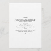 Invitation Will you be my Bridesman Minimal Photo Modern Arch (Dos)