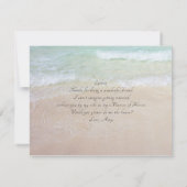 Invitation Will You Be My Custom Bridal Party Beach Note (Dos)