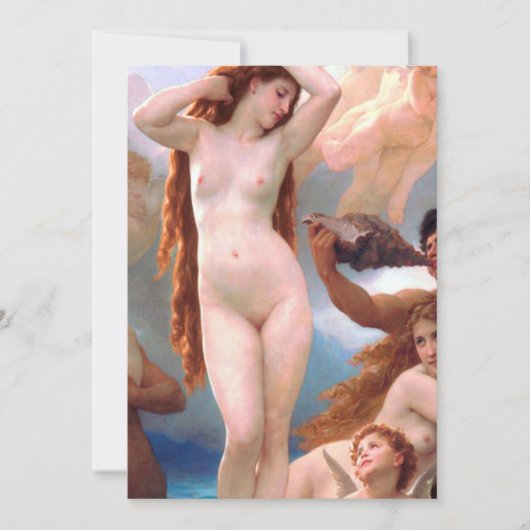 Invitation William Bouguereau (Devant)