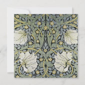 Invitation William Morris - conception de papier peint de (Devant)