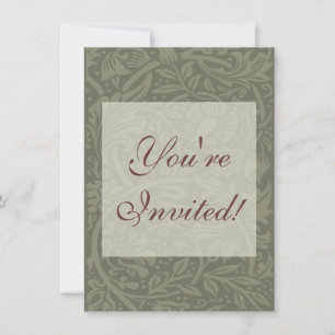 Invitation William Morris Daffodil Papier peint floral