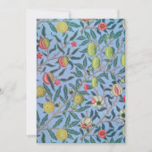 Invitation William Morris Design (Devant)