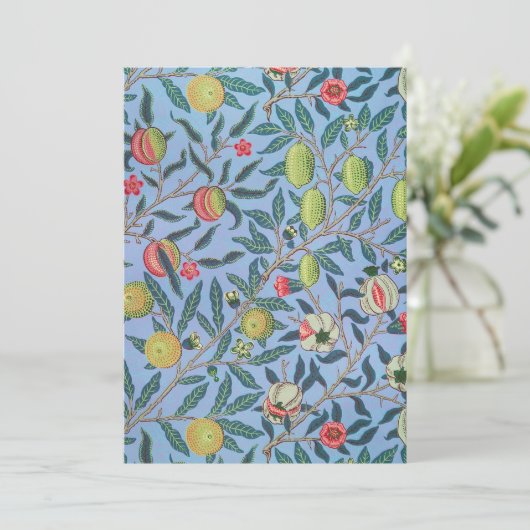 Invitation William Morris Design (Debout devant)