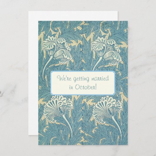 Invitation William Morris Fond d'écran (Devant / Derrière)